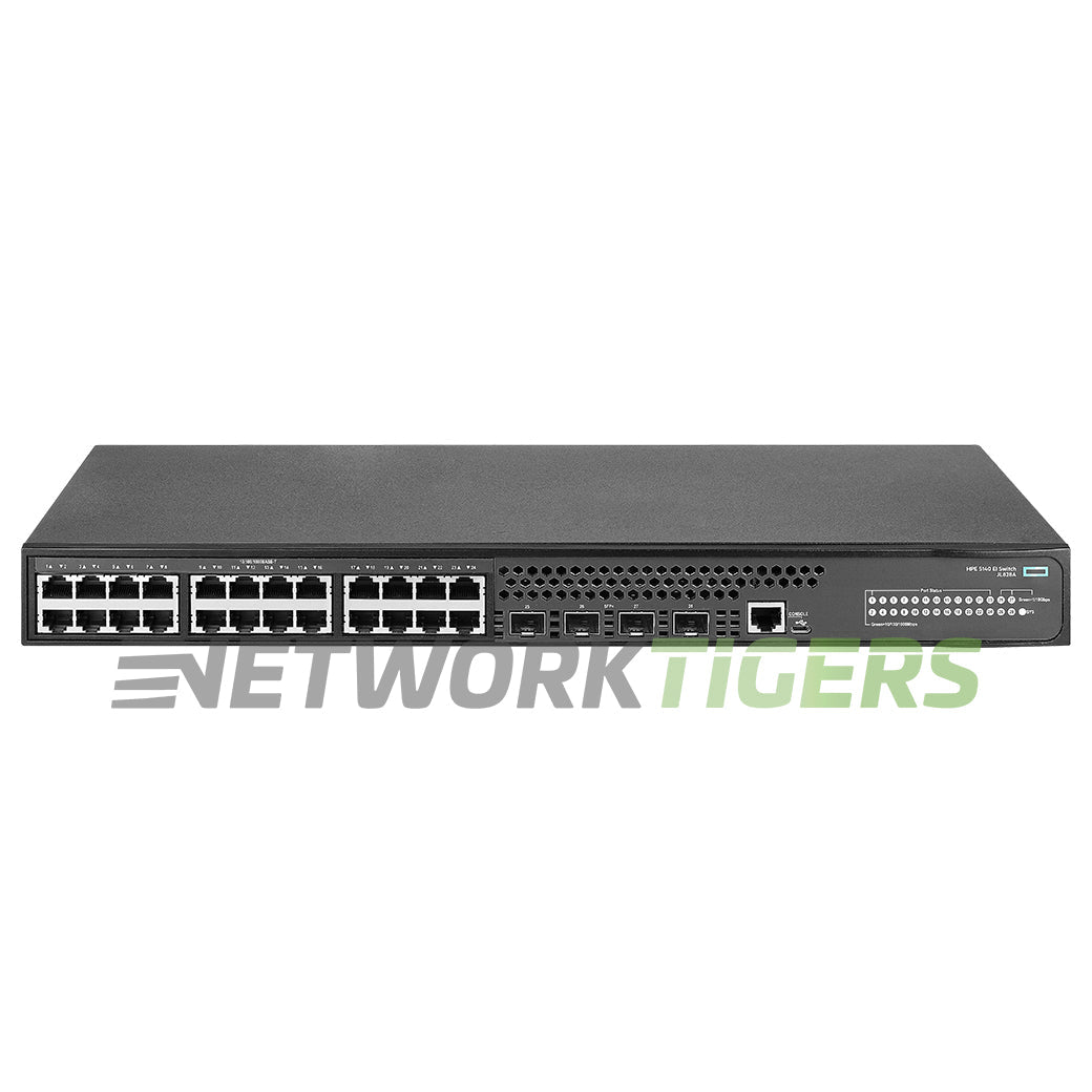 HPE JL828A FlexNetwork 5140 EI Series 24x 1GB RJ45 4x 10GB SFP+ Switch