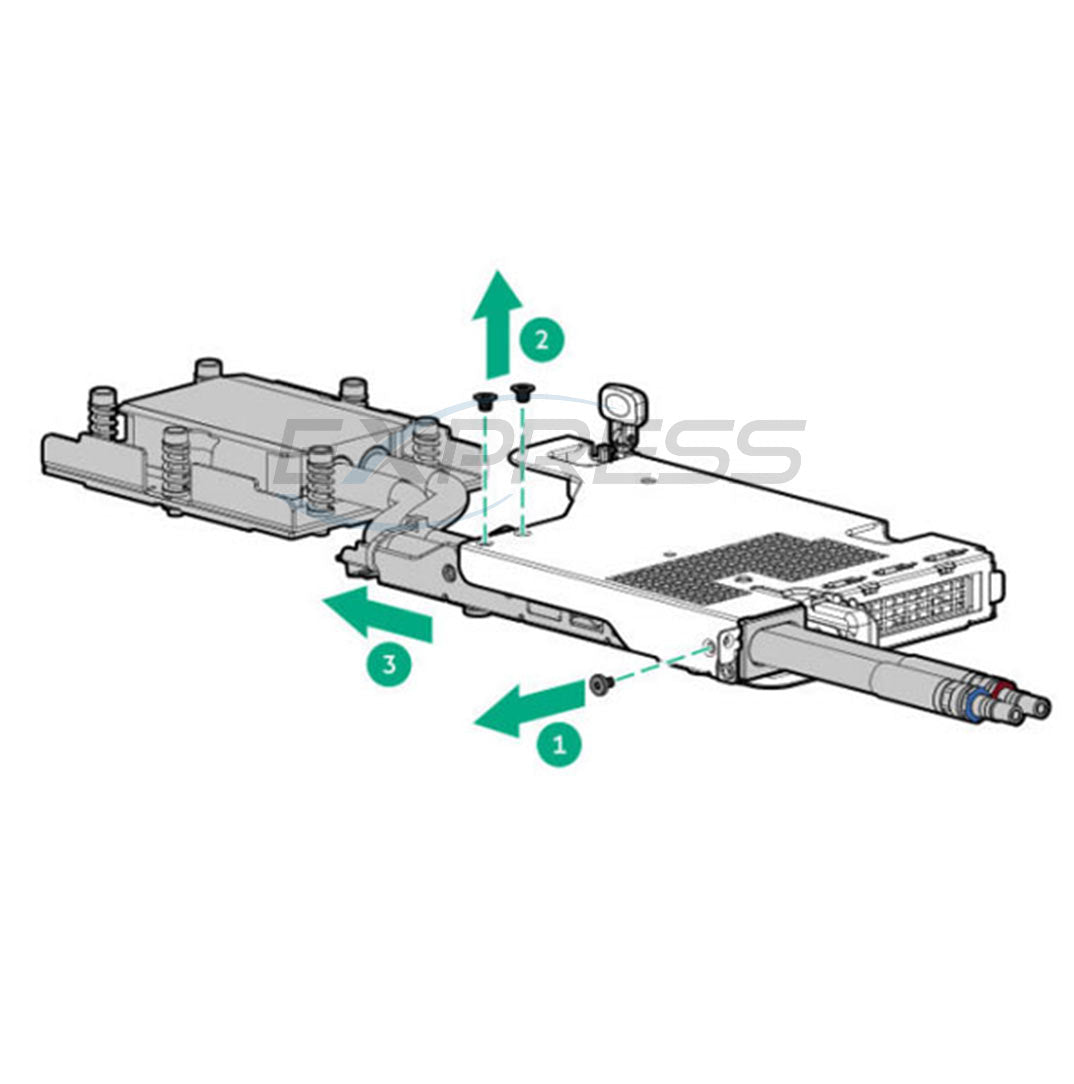P80876-B21 - Direct Liquid Cooling Cold Plate Module from NS204i-u | Refurbished HPE ProLiant DL325/DL345 Gen11