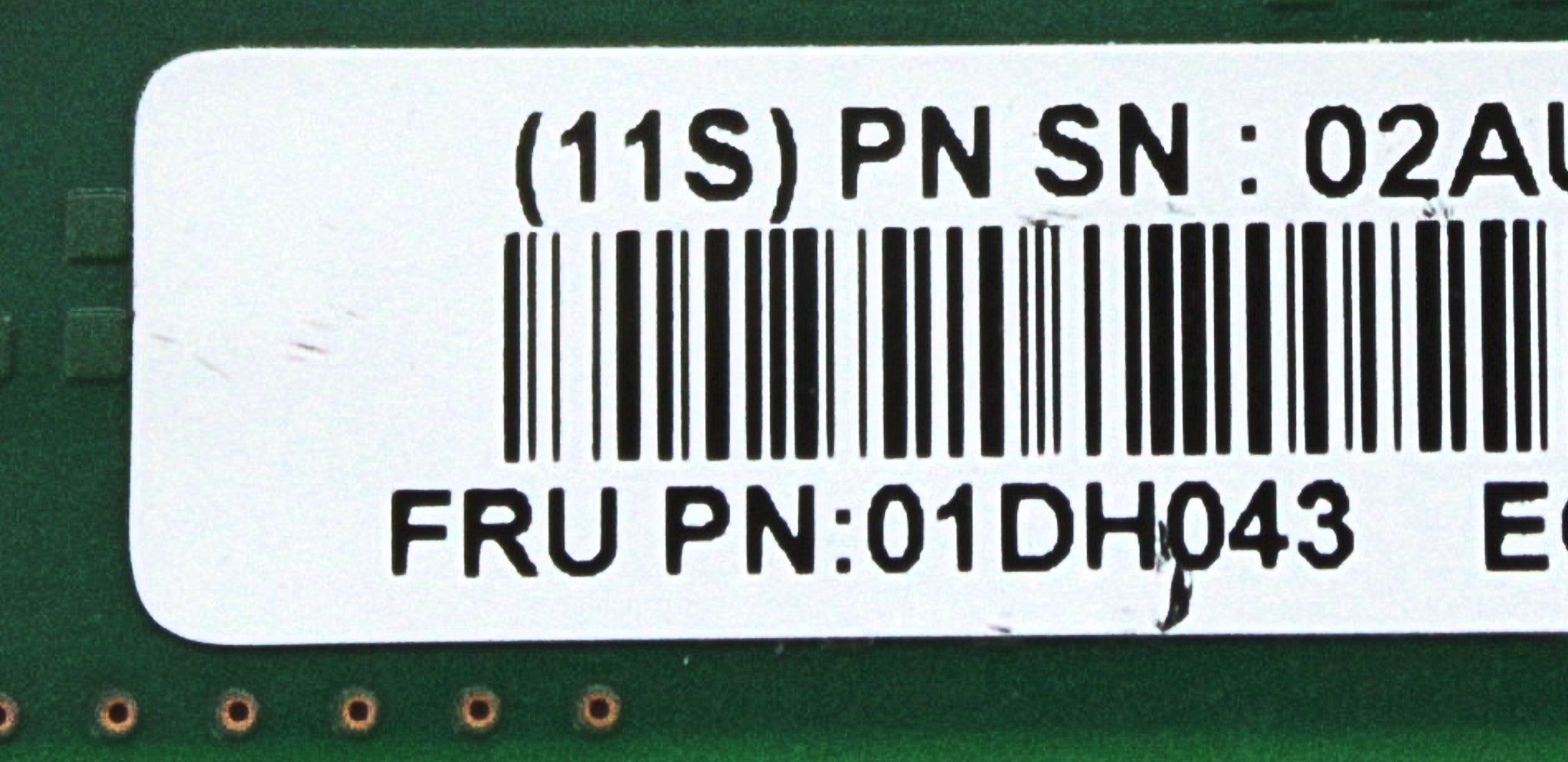 IBM 01DH043 Power9 Service Processor Card 4U