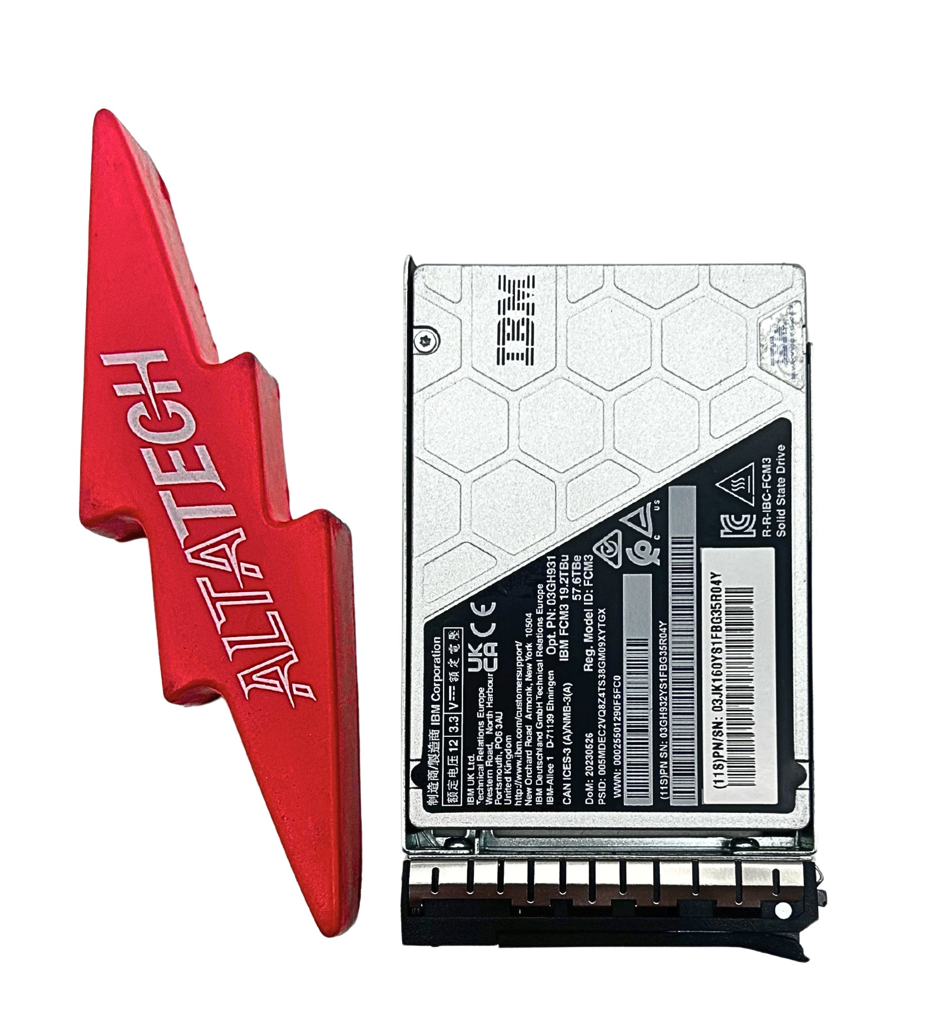 IBM 03JK164 19.2 TB NVMe Flash Core Module 3