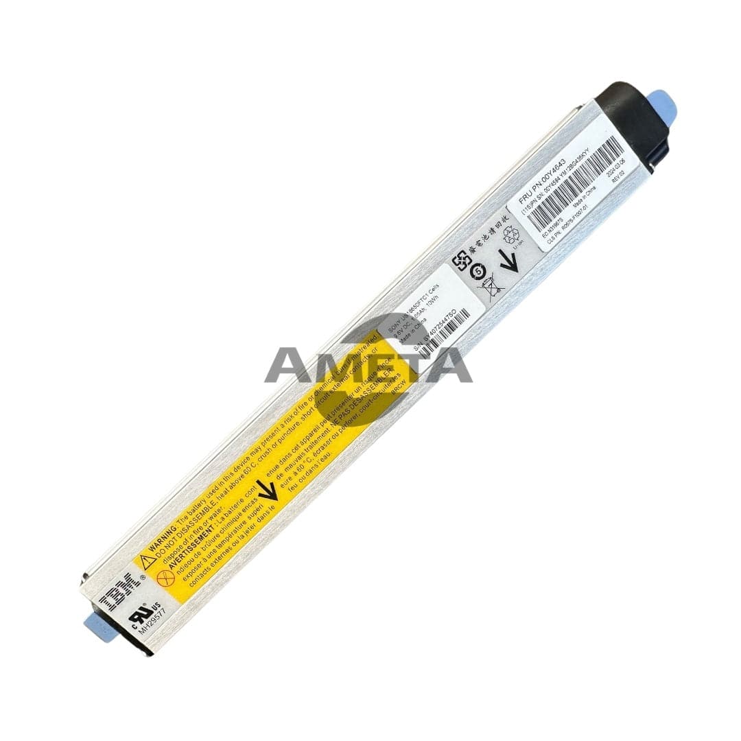 00Y4643 - IBM Storwize V3700 node canister battery - New Cells, Mfg. date June 2025