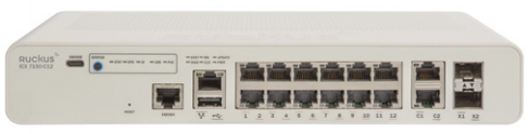 RUCKUS ICX 7150-C12P Compact Switch