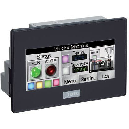 IDEC | Smart Axis 3.8 in HMI PLC w/ Analog | FT1A-C14SA-B