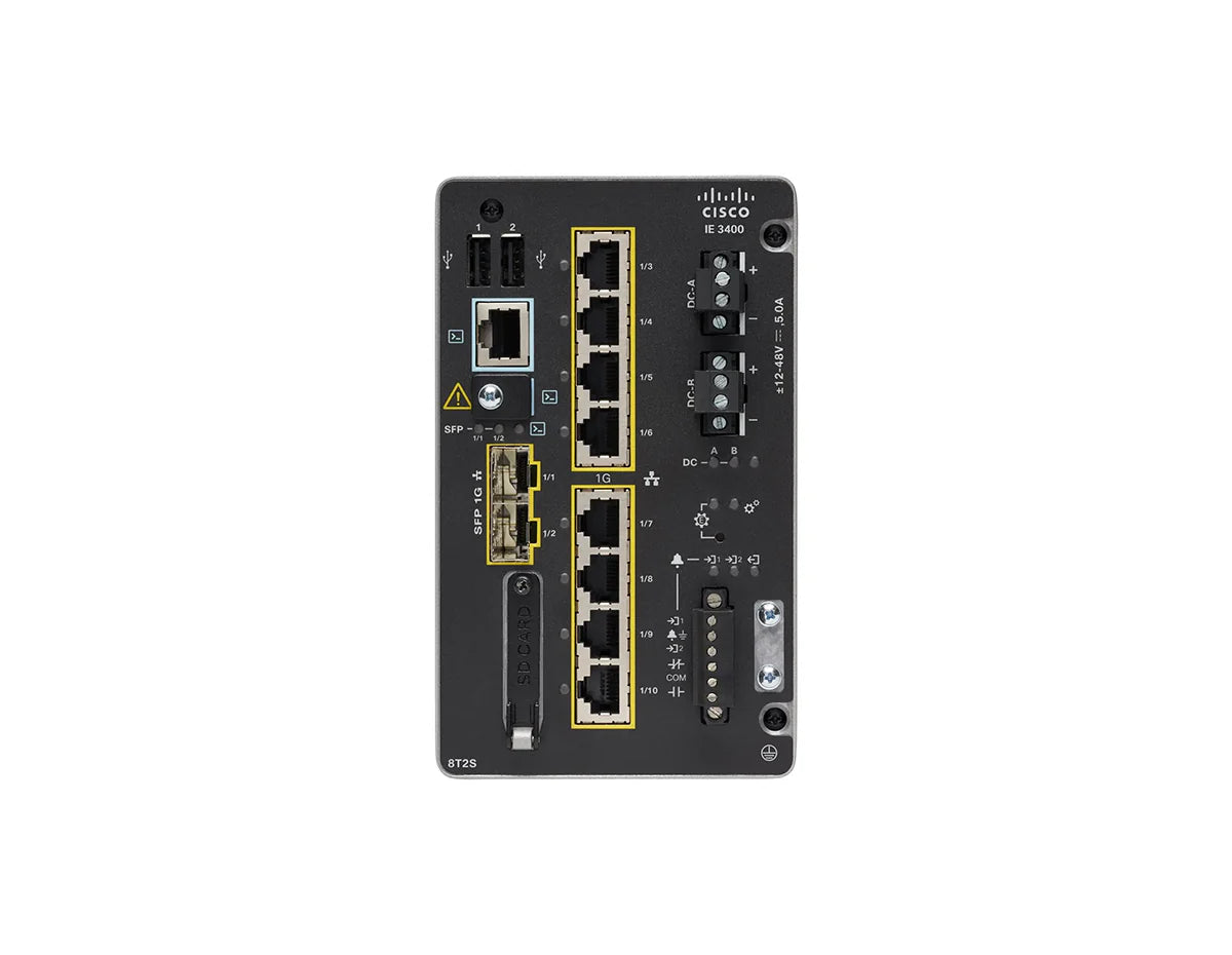 Cisco IE-3400-8T2S-A Switch