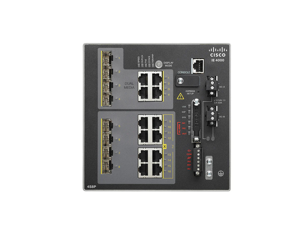 Cisco IE-4000-4S8P4G-E Switch
