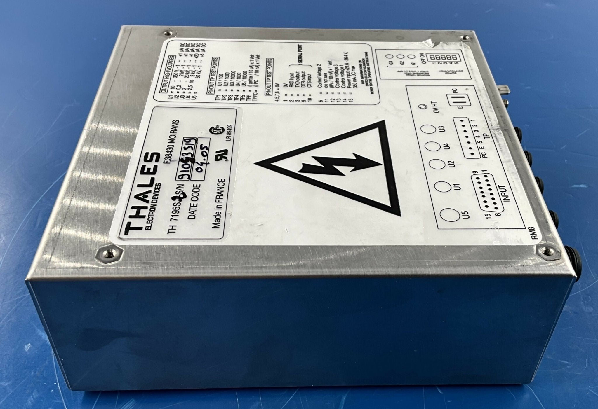 Image Intensifier HV Power Supply (TH-7195S-2 THALES