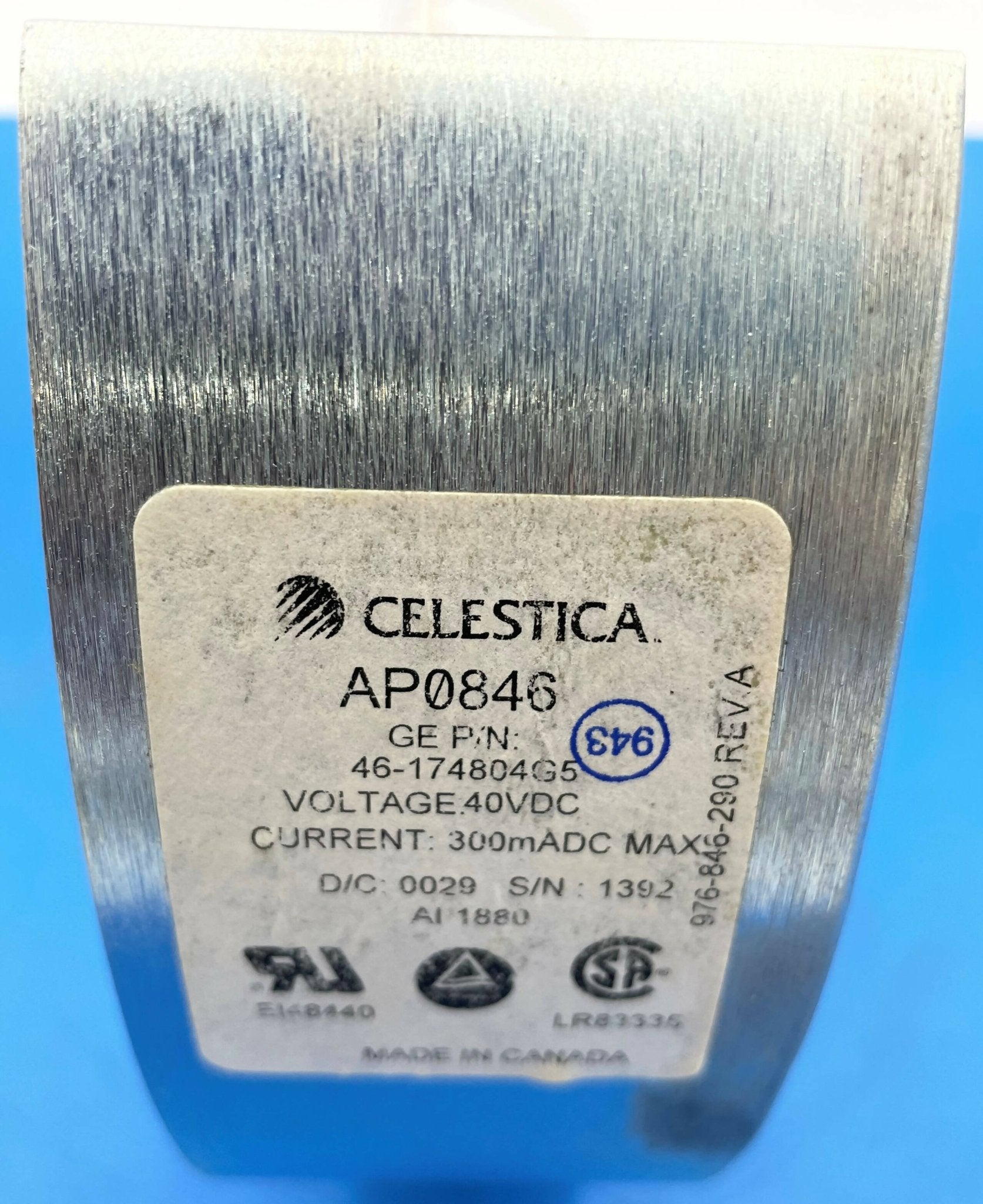 IMAGE TUBE POWER SUPPLY NON BLANKING (46-174804G5 GE