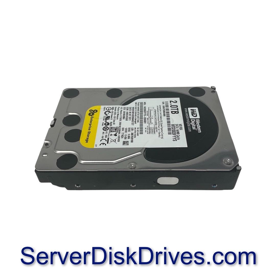 WD2003FYYS Western Digital 2TB 7.2K 3Gb/s 64MB 3.5" SATA Hard Drive