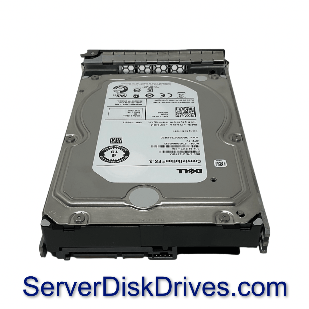 Dell 4TB SATA 7.2k 3.5" 6G Hard Drive 9PR63