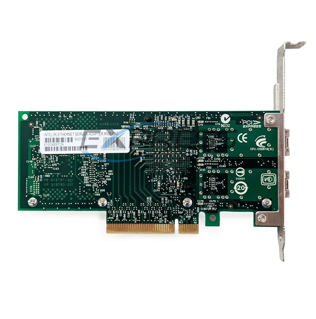 Intel X520-DA2 Dual Port 10GbE NIC Adapter | E10G42BTDA