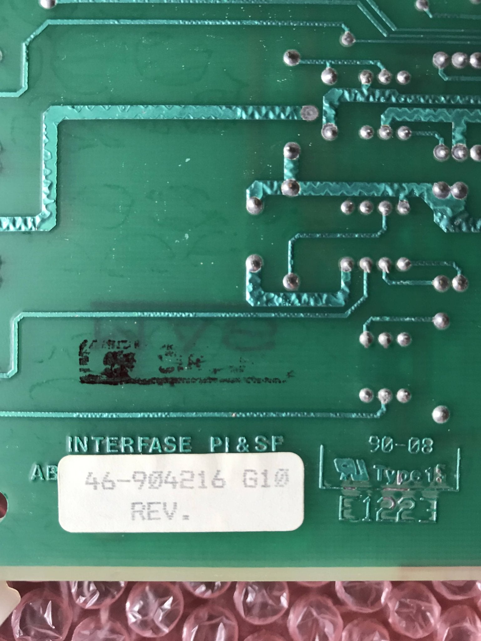 Interface P1& SF Board (46-904216 G10 GE Advantx