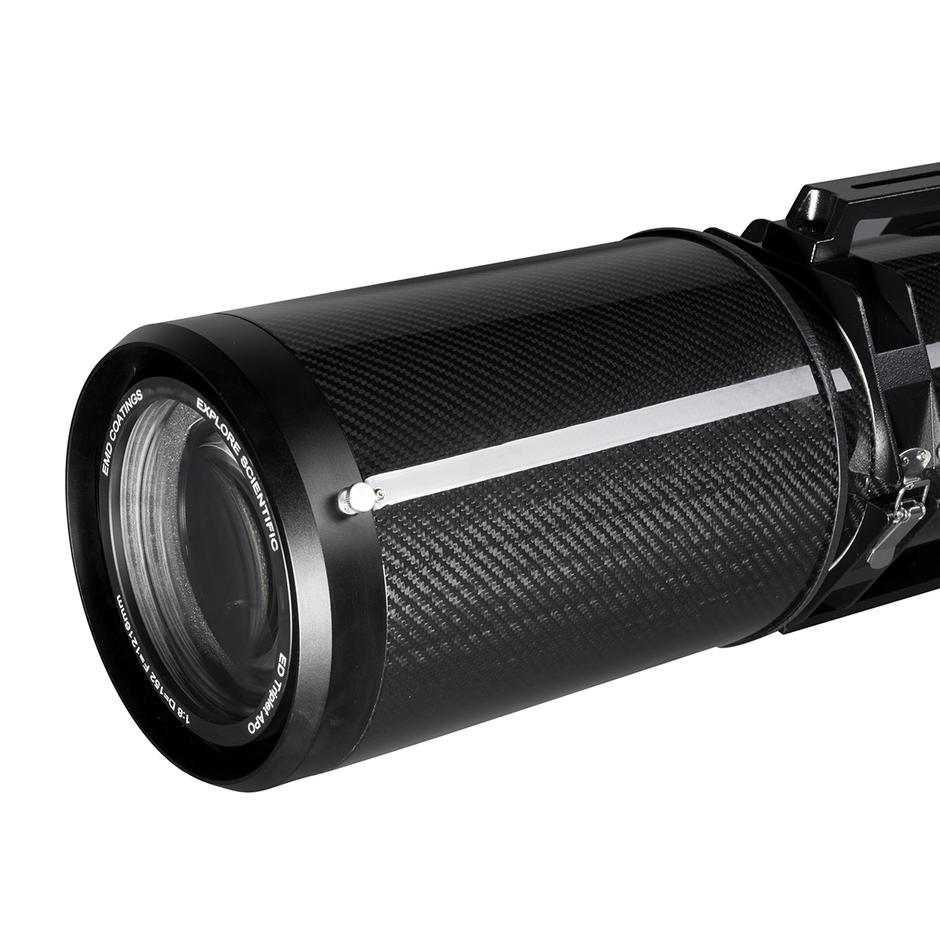 152mm FCD-1 Air-Spaced Triplet Apochromat in Carbon Fiber (TED15208CF-HEXDD3