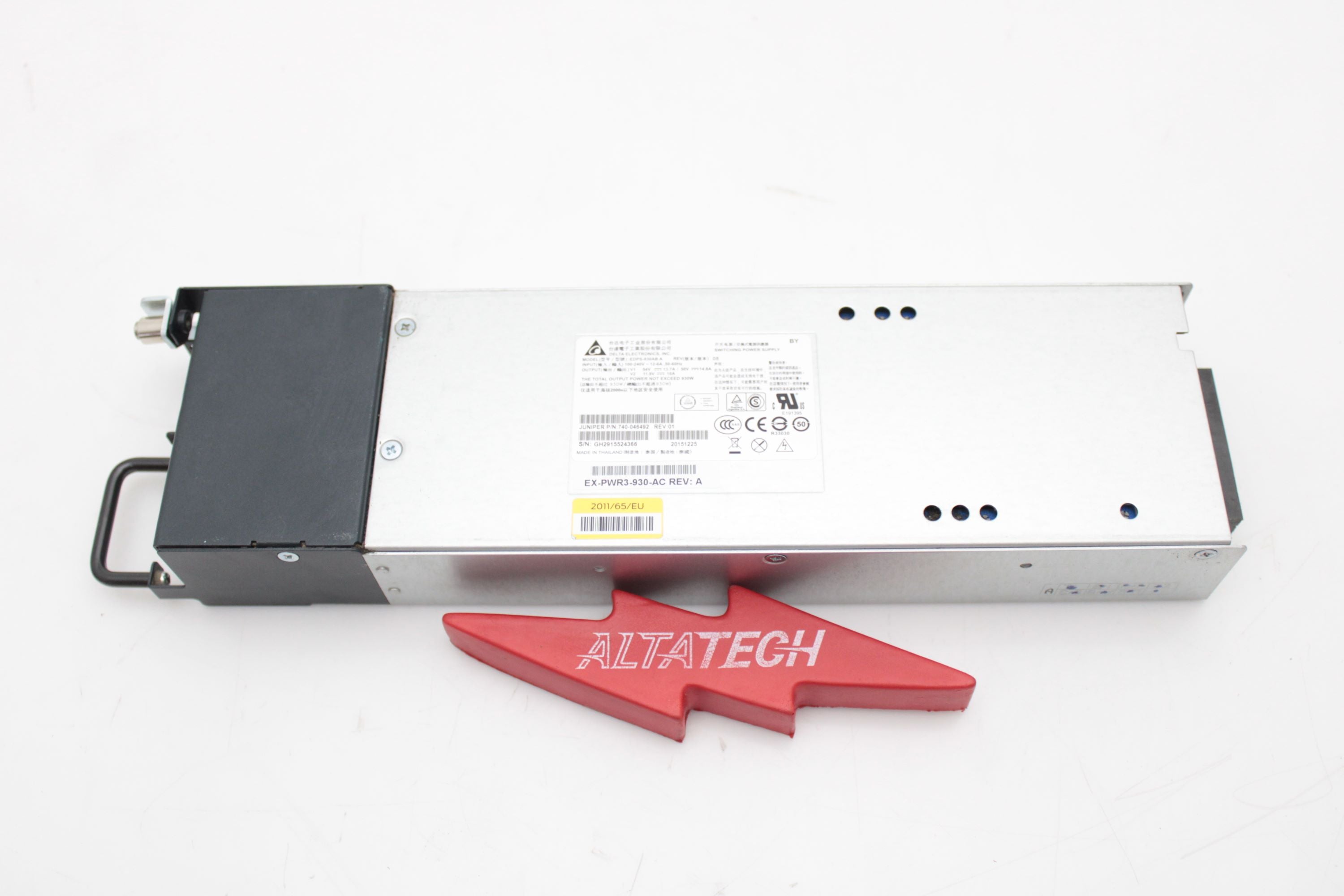 Juniper Networks EX-PWR3-930-AC 930W AC PS WITH POE 740-046492