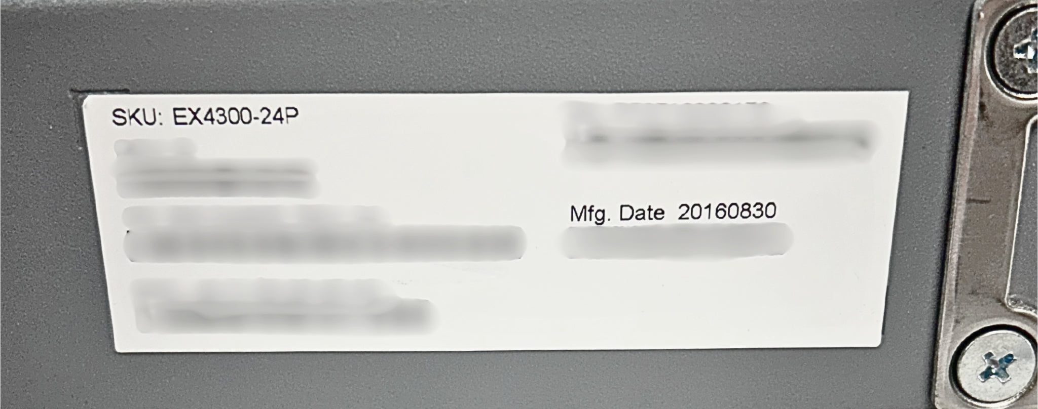 Juniper Networks EX4300-24P EX4300 24 Port 10/100/1000BASE-T Managed E