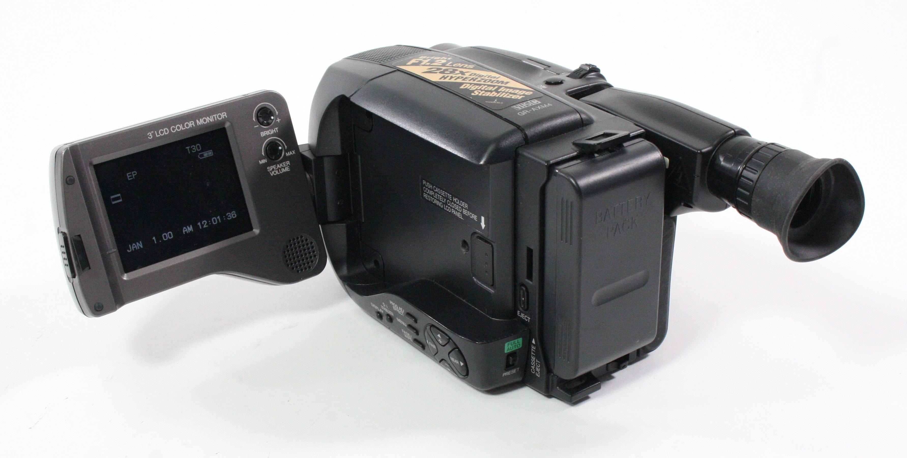 JVC GR-AXM4 VHS-C Camcorder