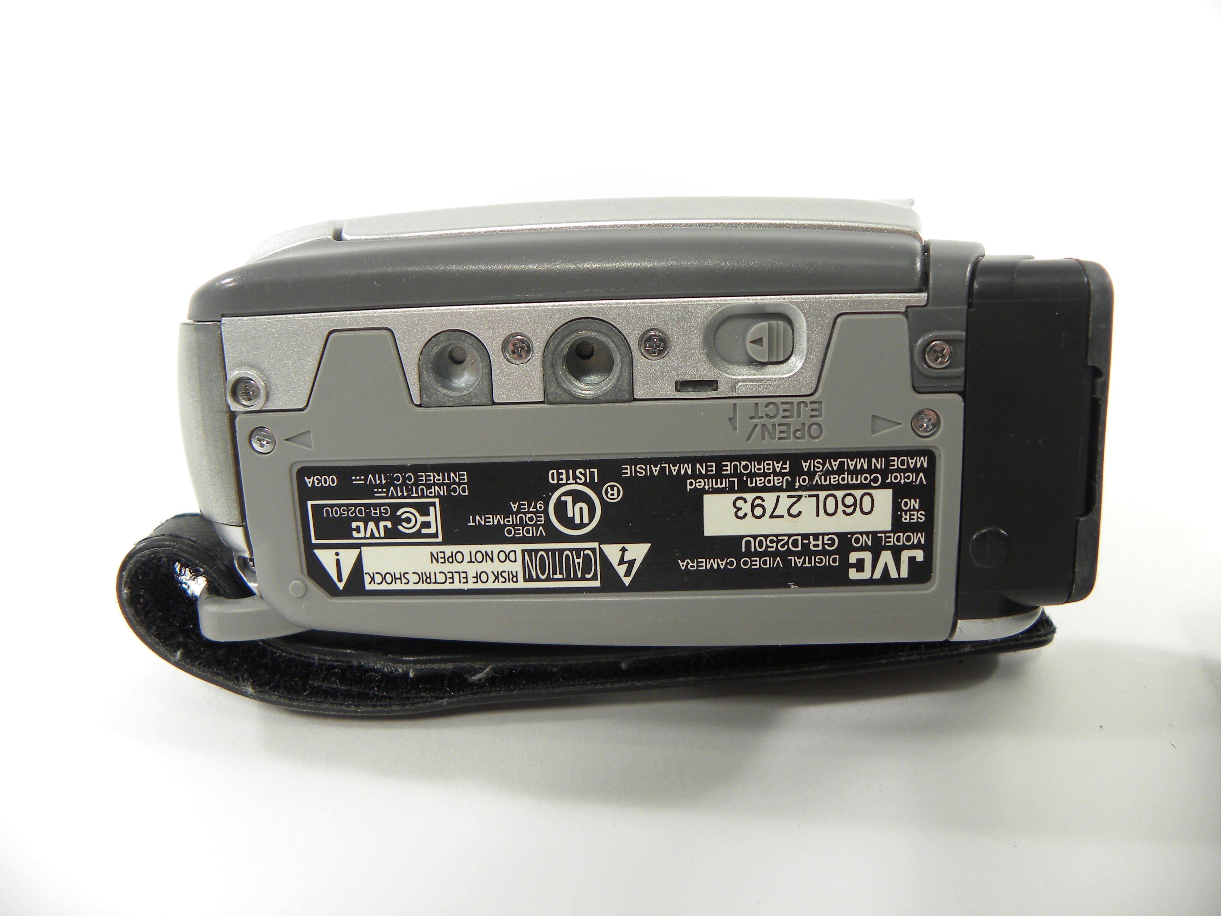 JVC GR-D250U Mini DV Camcorder (Parts Only) NO Returns!