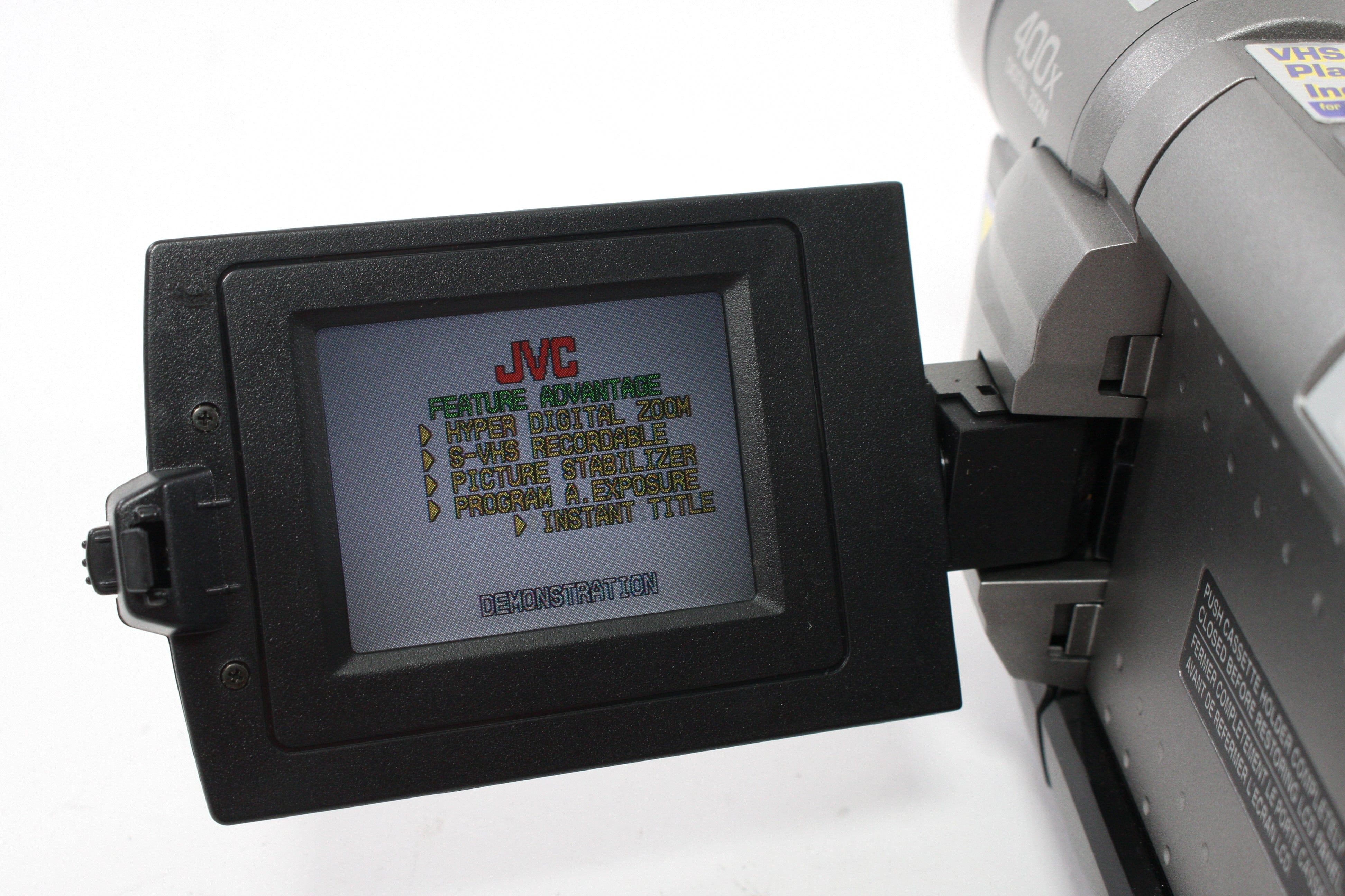 JVC Super VHS-C GR-SXM330 Camcorder
