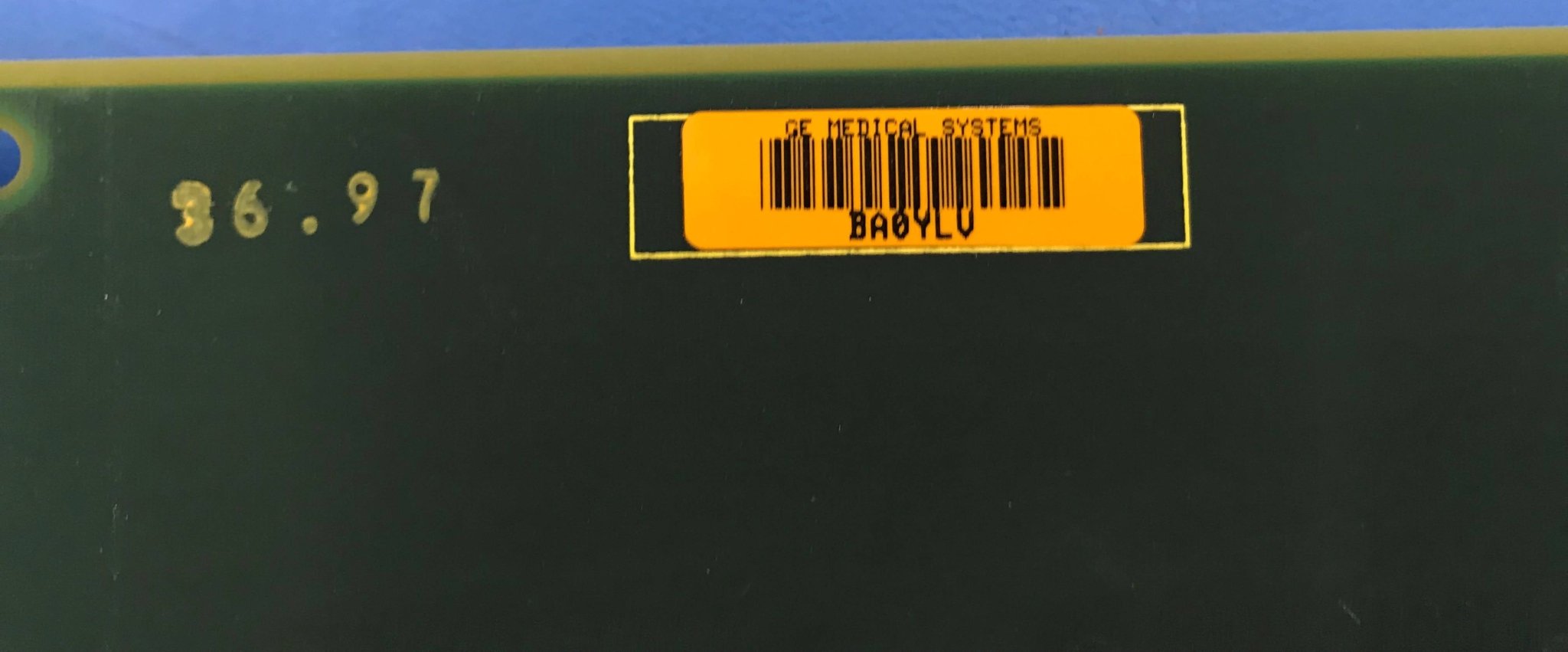 Kernel Backplane (46-288803P1 Rev 2 GE Advantx