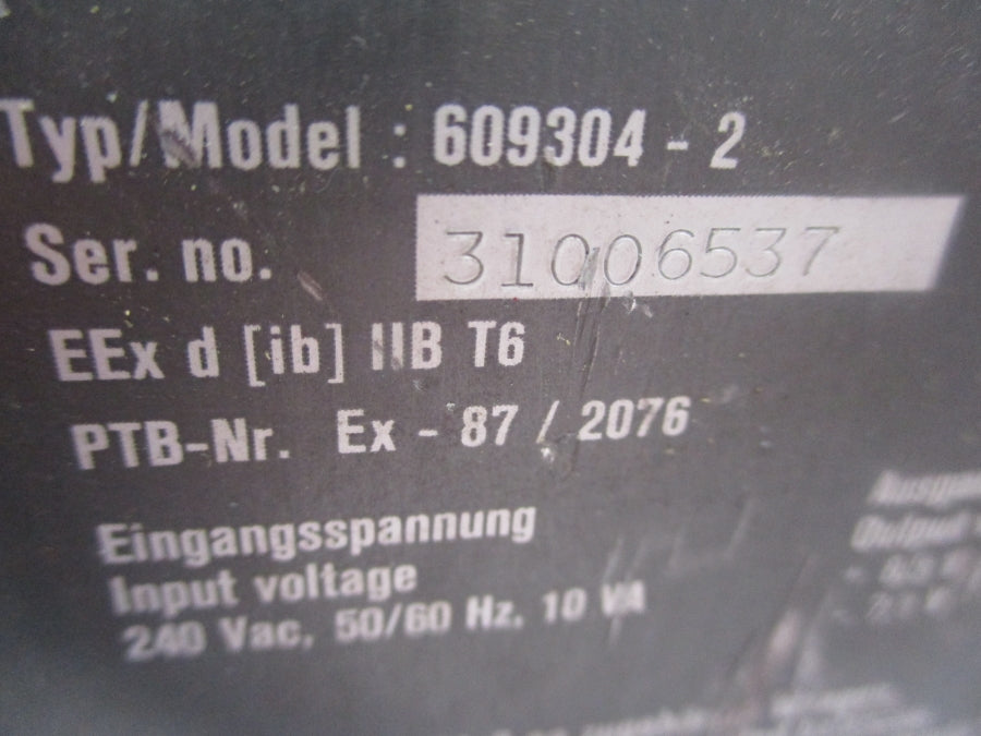 SARTORIUS 609304-2 240VAC UNMP