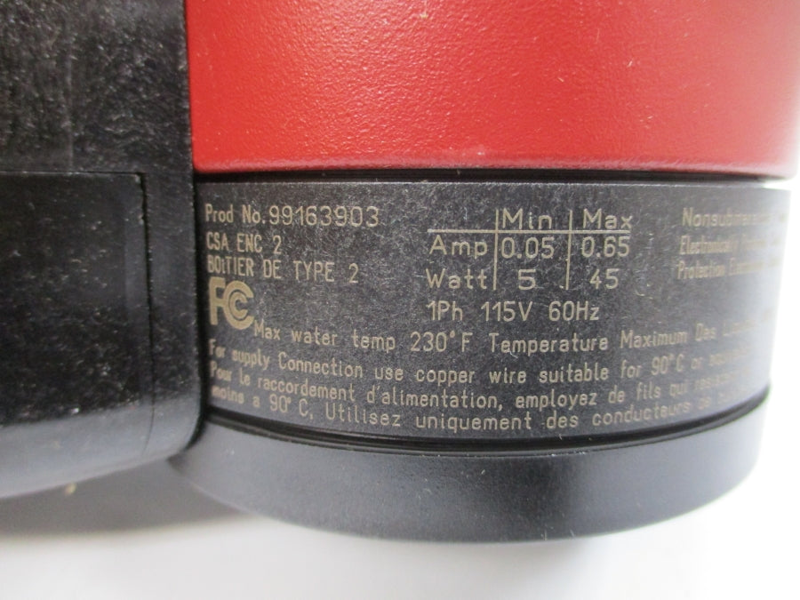 GRUNDFOS ALPHA2 15-55FC 99163903 115V 0.05/0.65A NSMP