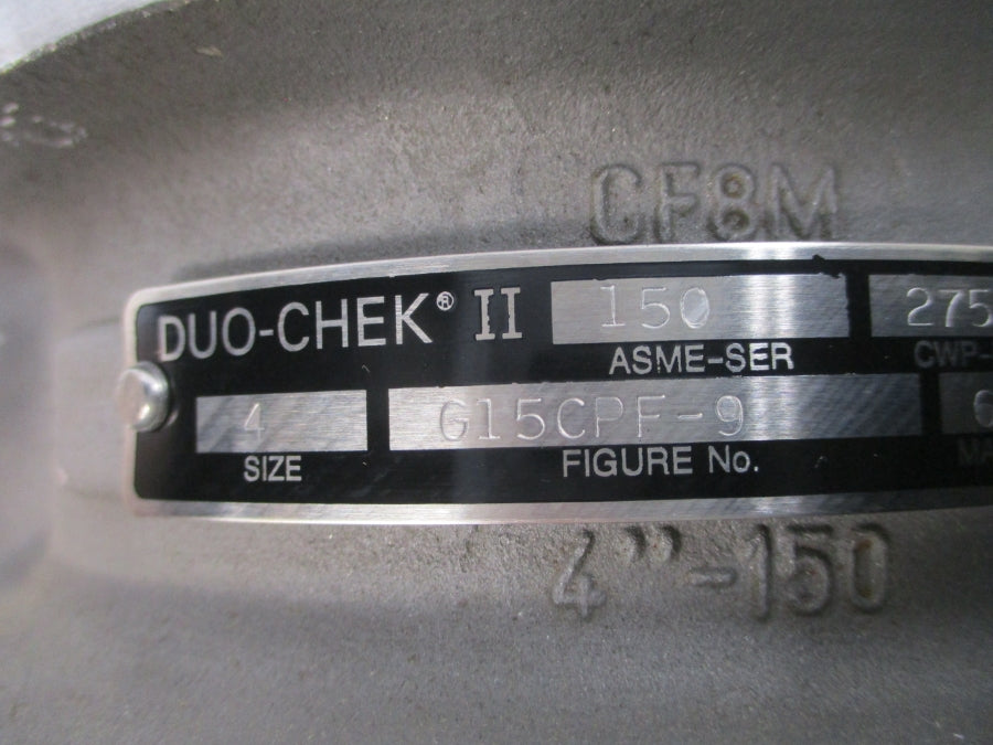 CRANE 4G15CPF-9 275PSI 4" NSMP