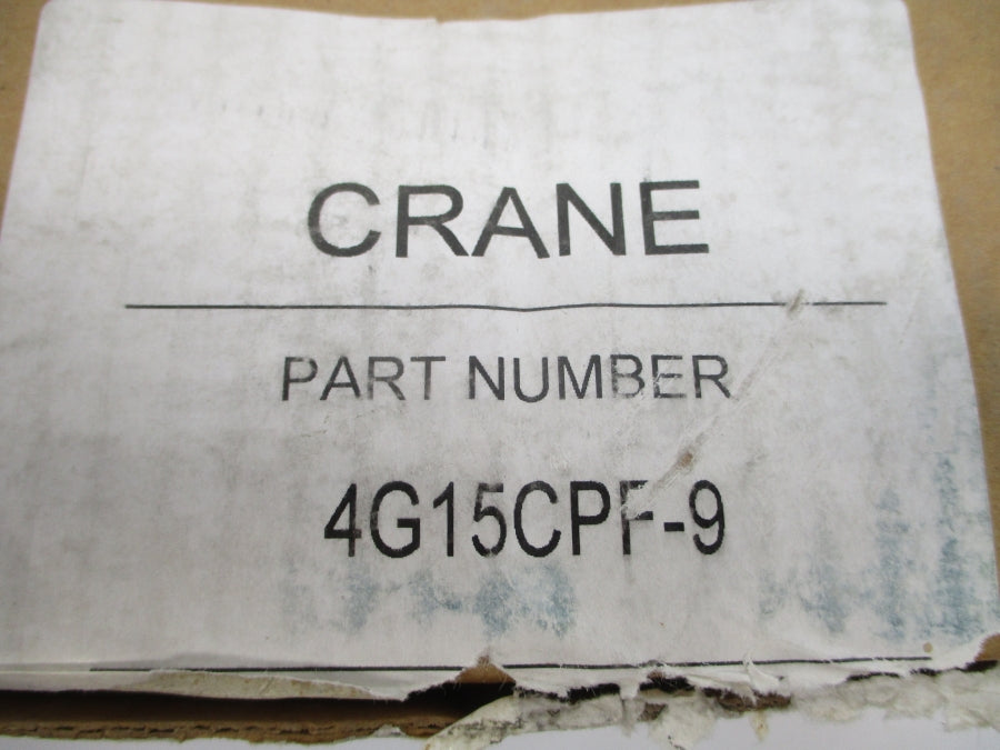 CRANE 4G15CPF-9 275PSI 4" NSMP