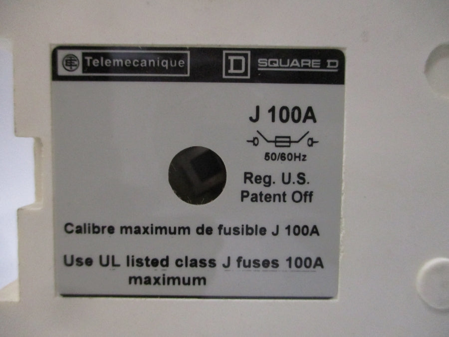 TELEMECANIQUE GS1JU3 600VAC 100A NSMP