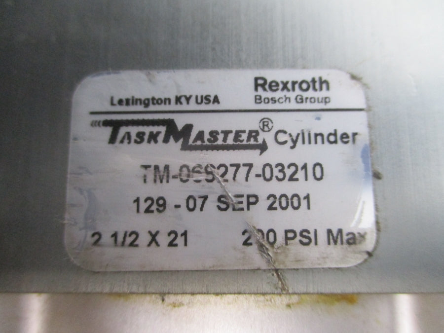 REXROTH TM-068277-03210 200PSI 2-1/2"X21" NSNP