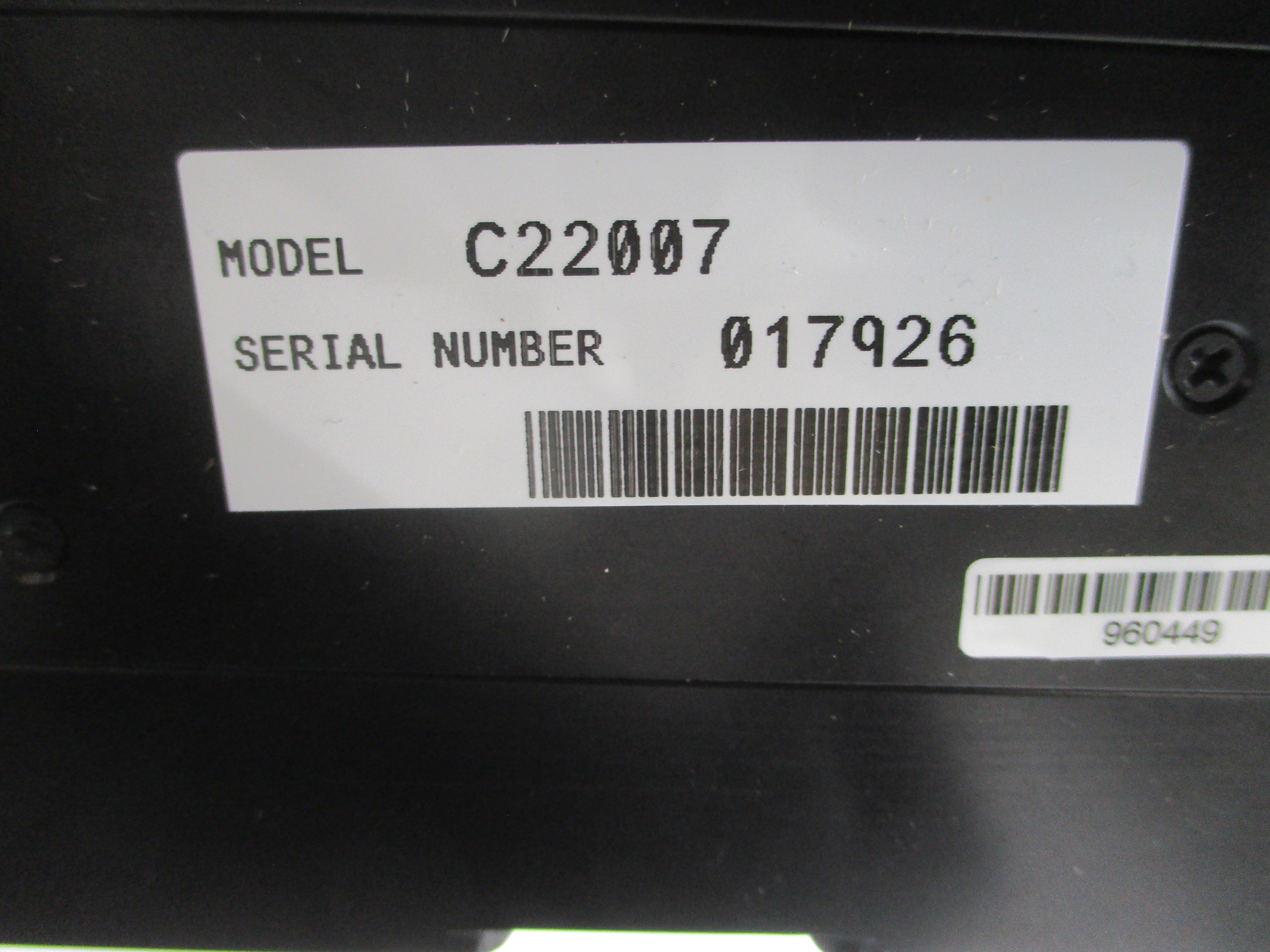 LEXMARK C22007 12VDC NSNP