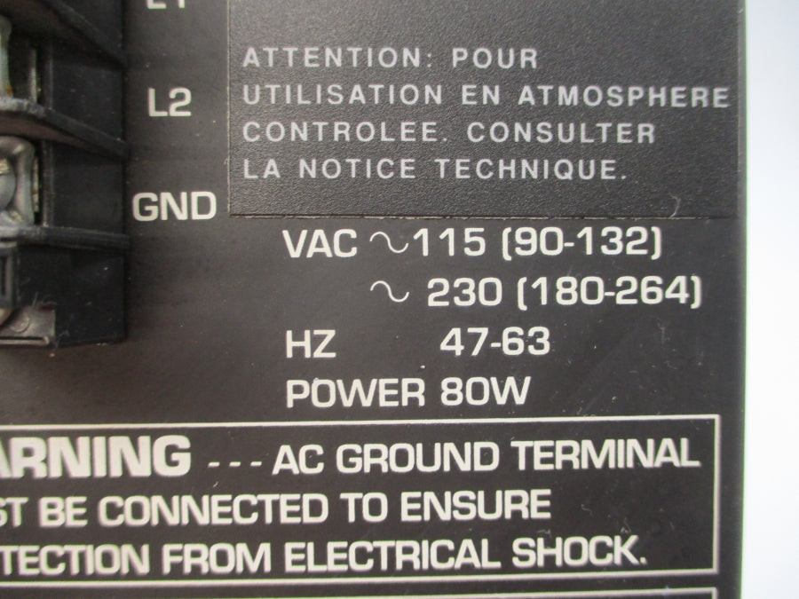 ALLEN BRADLEY 2711-TC1X SER. B F/W 5.02.00 115/230VAC REV. M UNMP