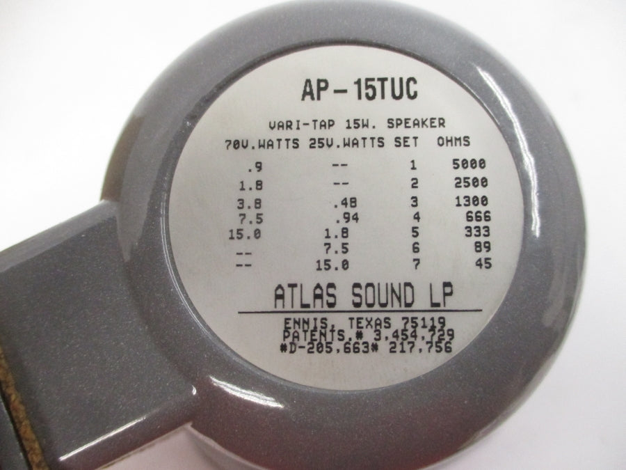 ATLAS SOUND AP-15TUC 25V NSMP