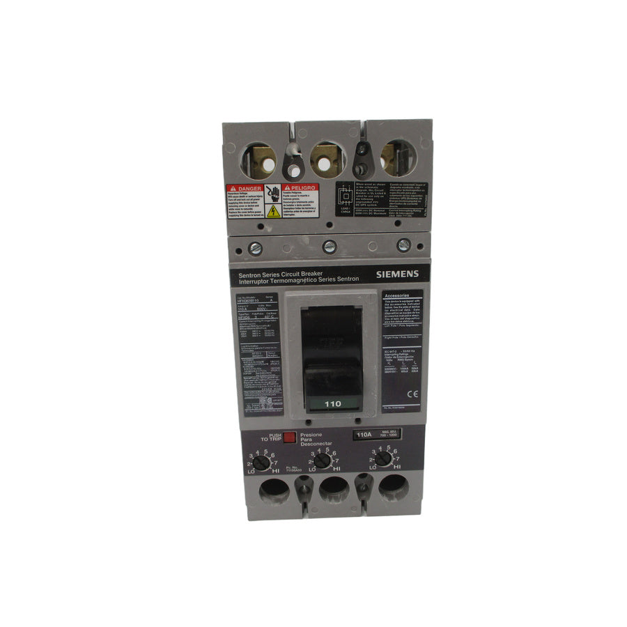 SIEMENS HFXD63B110 SER. A 600V 110A NSNP