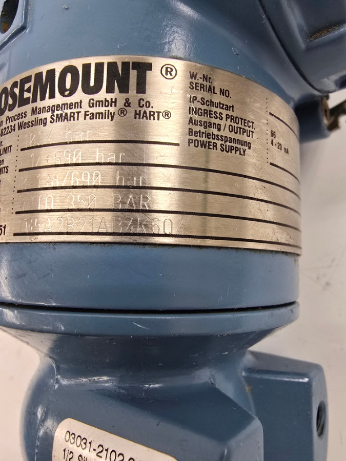 ROSEMOUNT 3051TG5A2B21AB4K6Q4 10.5-42.4VDC NSNP