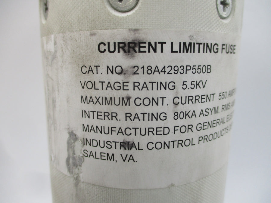 GENERAL ELECTRIC 218A4293P550B 550A NSNP