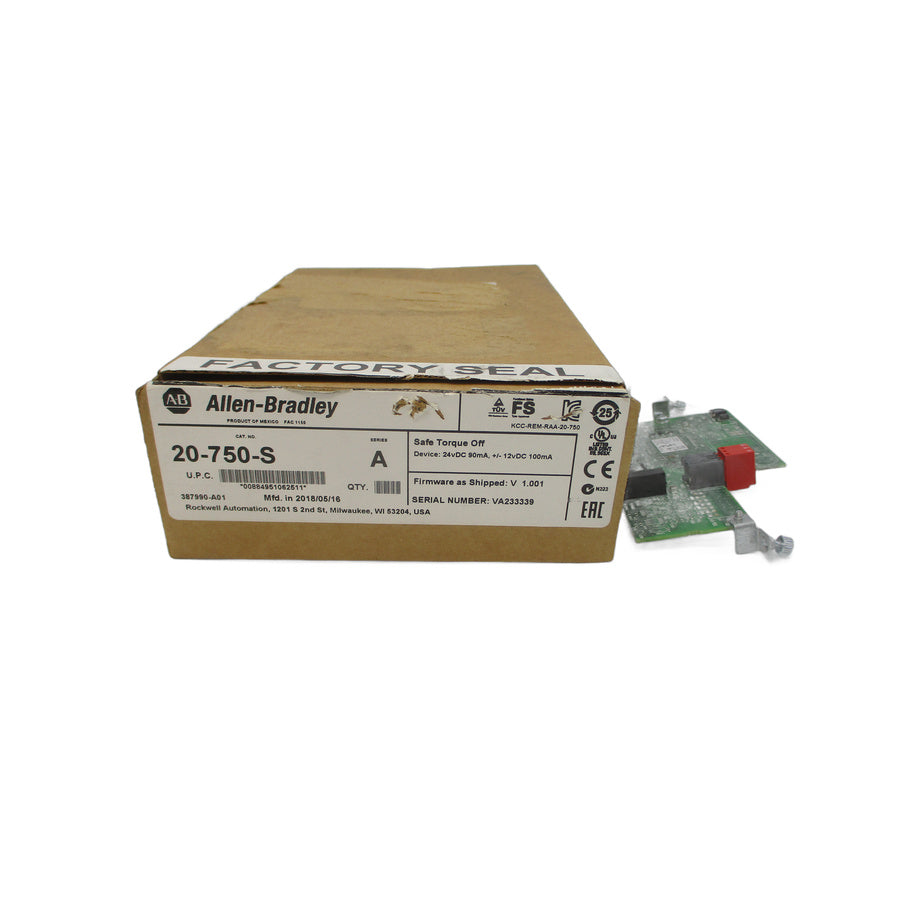 ALLEN BRADLEY 20-750-S SER. A F/W V1.001 24VDC NSMP