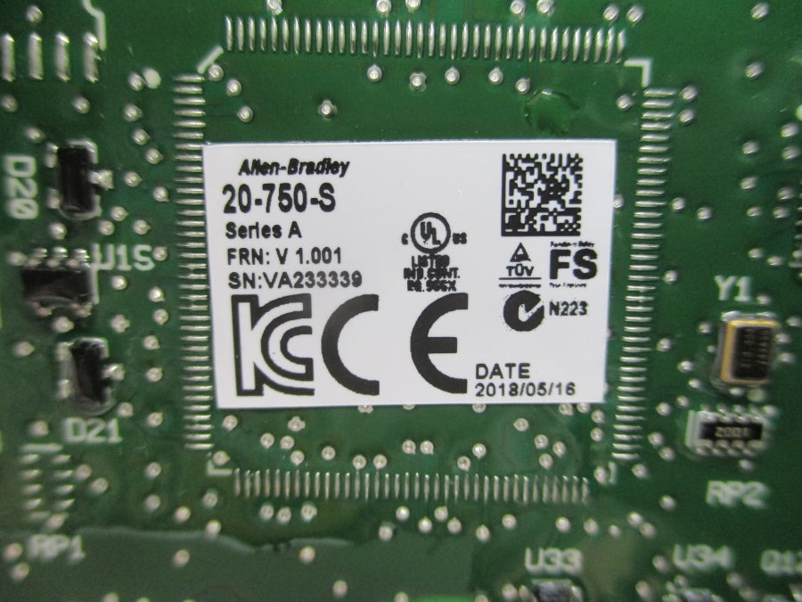 ALLEN BRADLEY 20-750-S SER. A F/W V1.001 24VDC NSMP