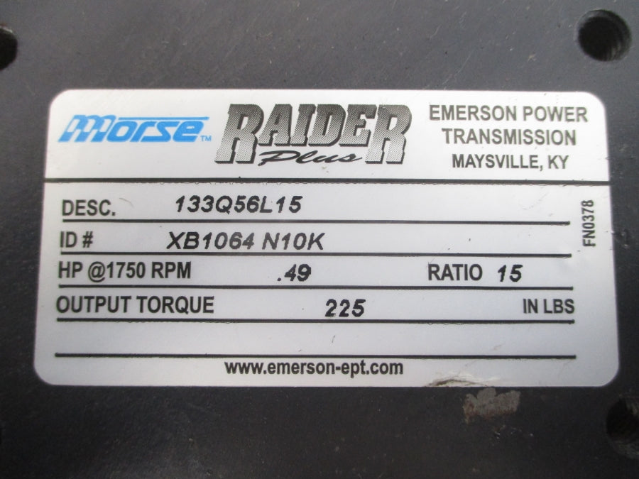 MORSE 133Q56L15 XB1064N10K NSNP