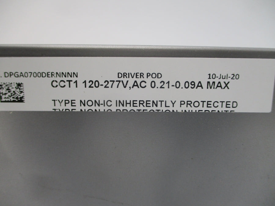 LEDALITE DPGA0700DERNNNN CCT1 120-277VAC 0.21-0.09A NSNP