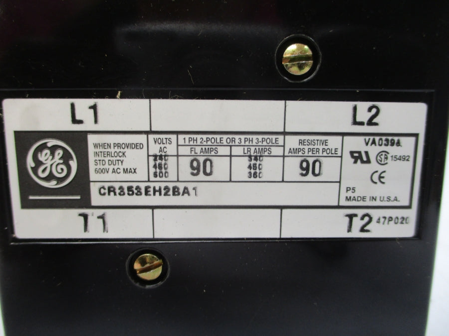 GENERAL ELECTRIC CR353EH2BA1 110/115-120V 90A NSMP