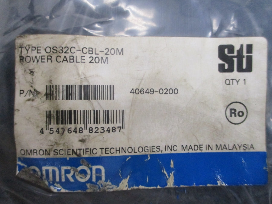 OMRON OS32C-CBL-20M 40649-0200 NSMP