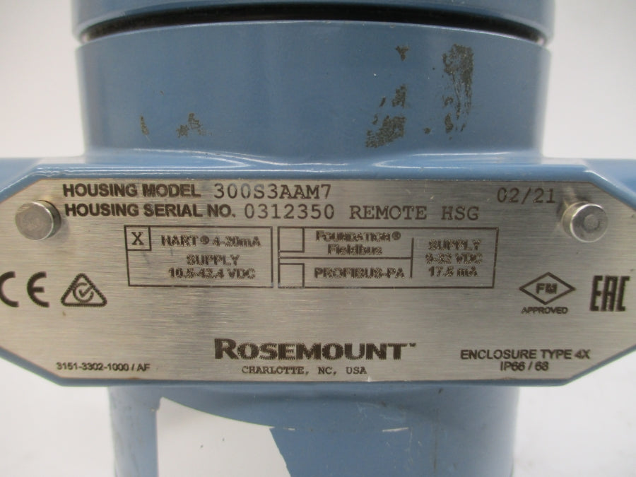 ROSEMOUNT 300S3AAM7 10.5-42.4VDC NSNP