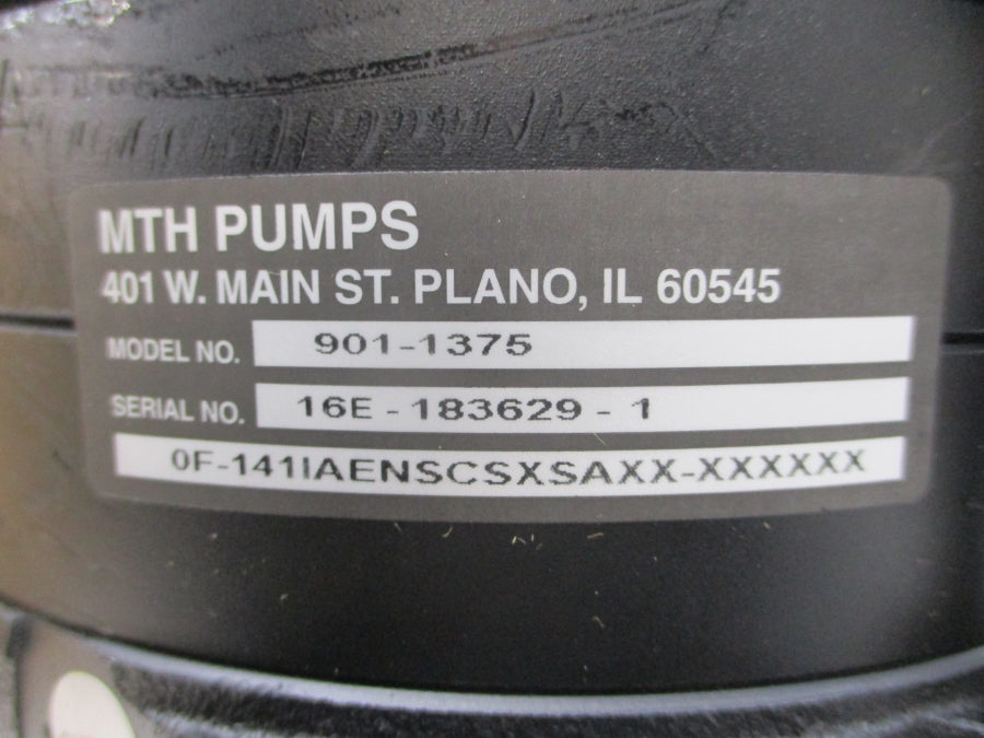 MTH PUMPS 901-1375 0F-141IAENSCSXSAXX-XXXXXX NSMP