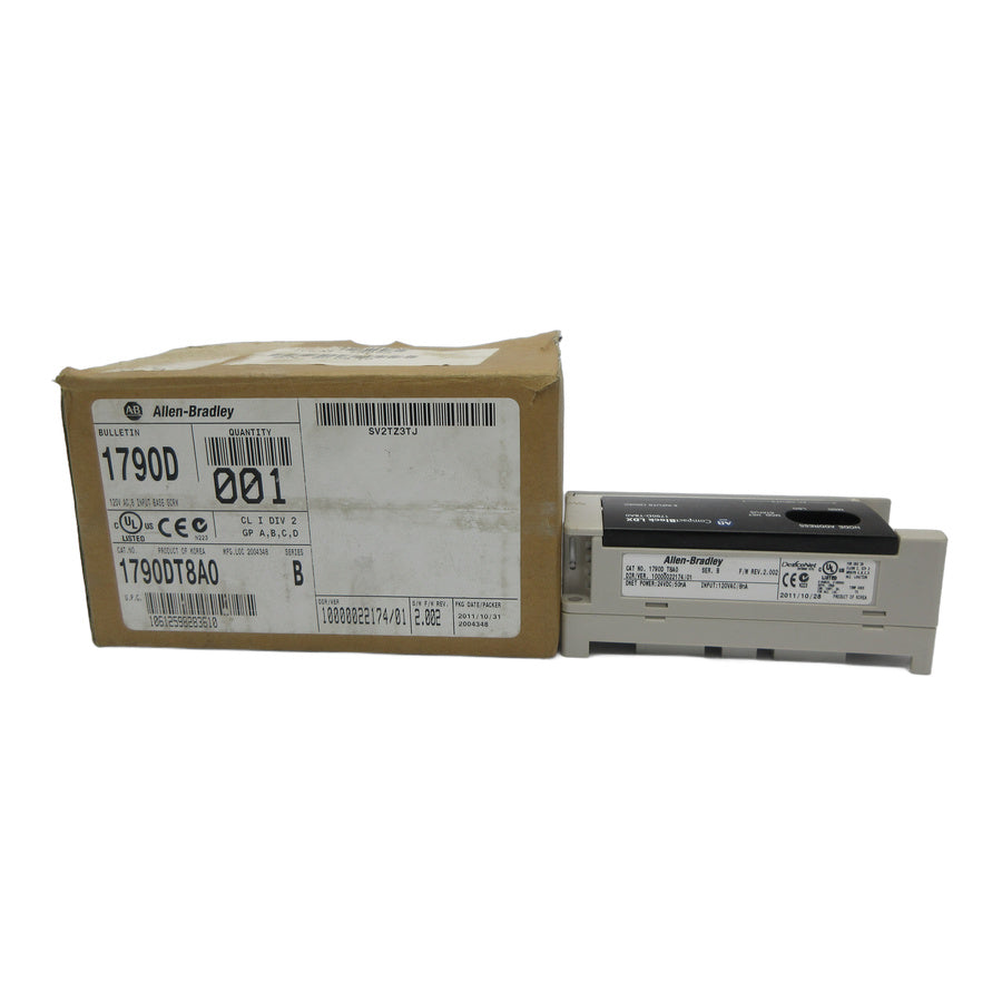 ALLEN BRADLEY 1790-DT8A0 SER. B F/W 2.002 120VAC NSMP