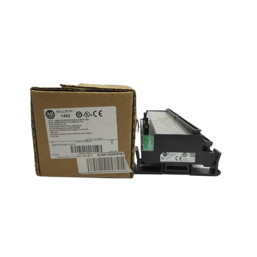 ALLEN BRADLEY 1492-RIFM40F-F24-2 SER. C 10-30VAC/DC (BR/WH) NSMP
