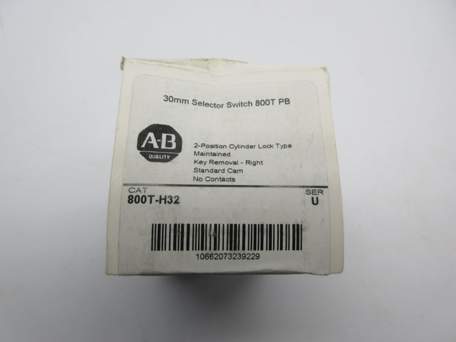 ALLEN BRADLEY 800T-H32 SER. U (WH) NSFS