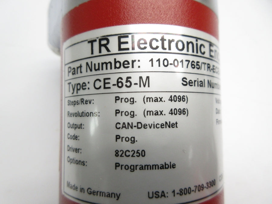 TR ELECTRONIC 110-01765/TR-ECE-TI-D-0036/V001 CE-65-M 11-27VDC NSNP