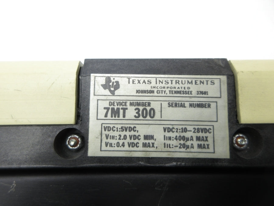 TEXAS INSTRUMENTS 7MT300 10-28VDC NSNP