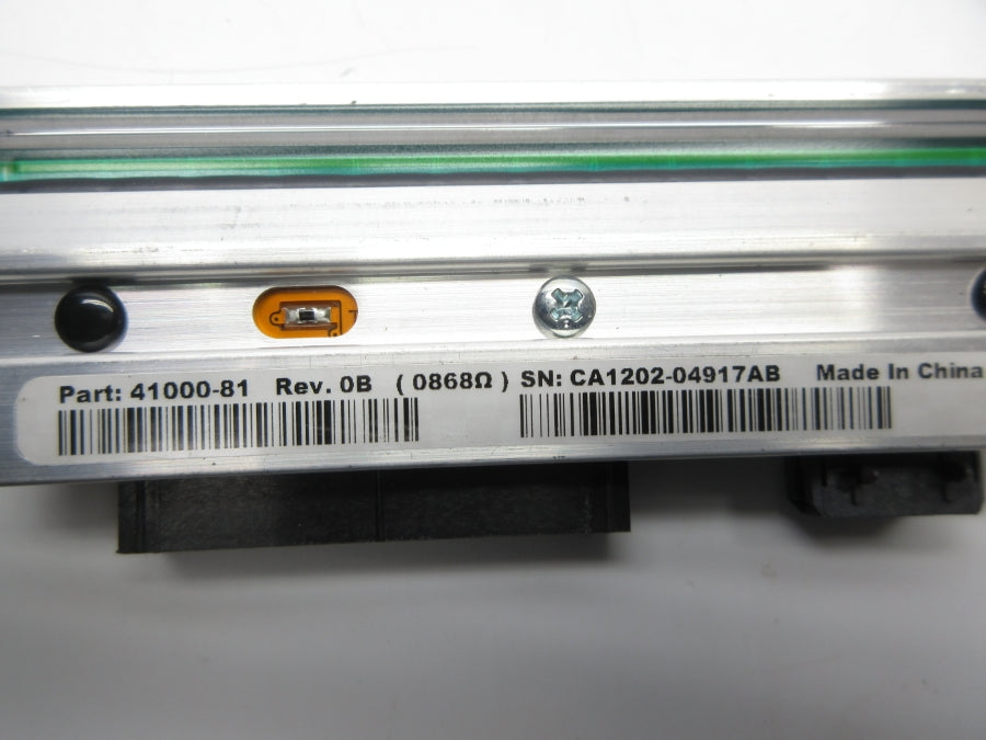 ZEBRA 41000-81 REV. 0B NSNP