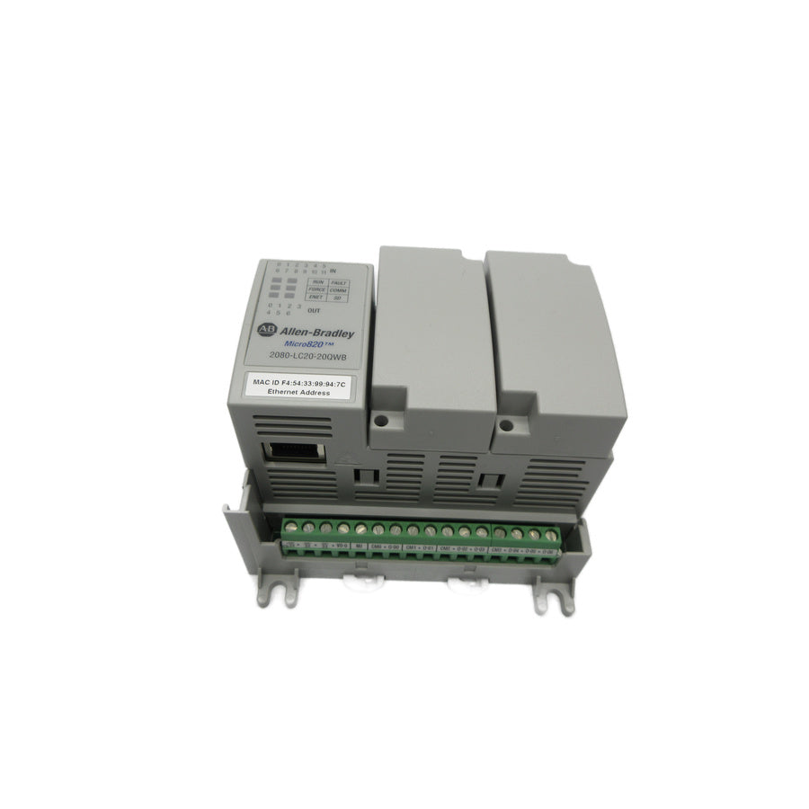 ALLEN BRADLEY 2080-LC20-20QWB SER. B F/W 9.011 24VDC/AC NSNP