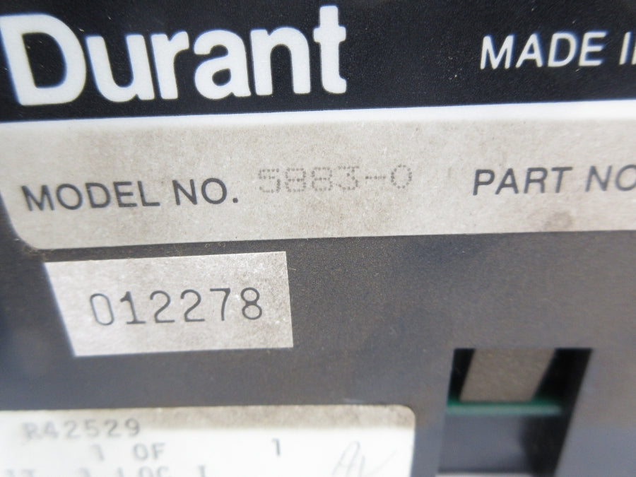 DURANT 5883-0 UNMP